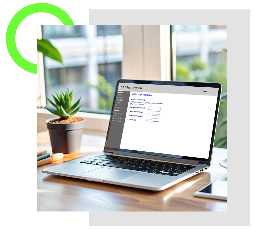 Belkin Router Setup​ Via Web